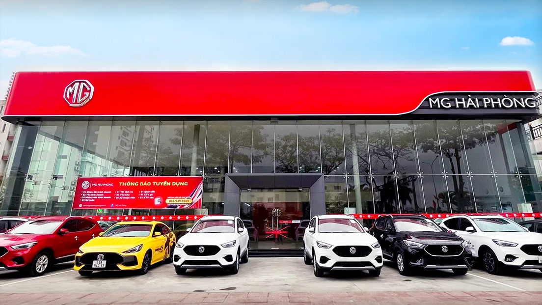 Hải Phòng: Đại lý MG Hải Phòng